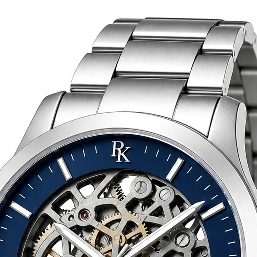 rk-vlt-42-blu-skl-strap ModSession Vault 42mm Blue Skeleton Watch - Image 5
