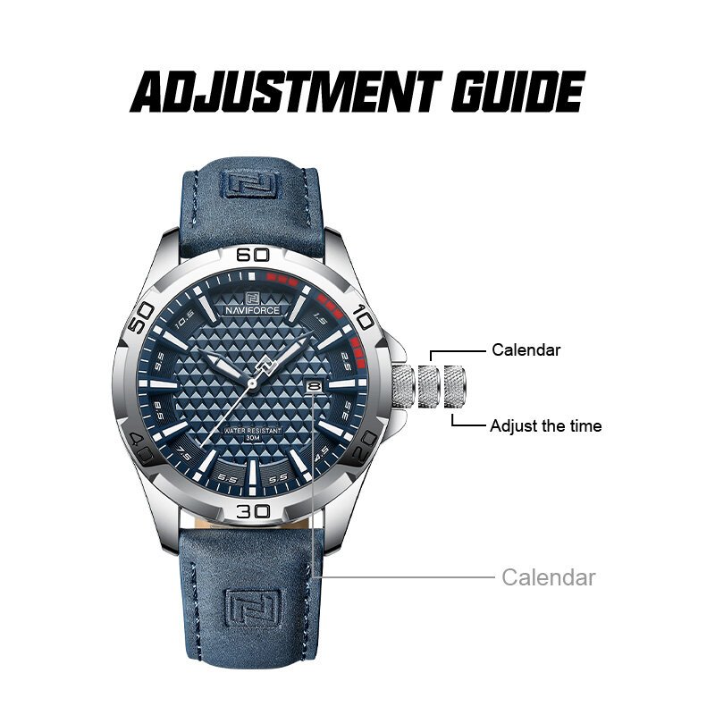 naviforce brand men fashion quartz watches male leather strap sport waterproof wristwatches calendarclock relogio masculino naviforce brand men fashion quartz watches male leather strap sport waterproof wristwatches calendarclock relogio masculino