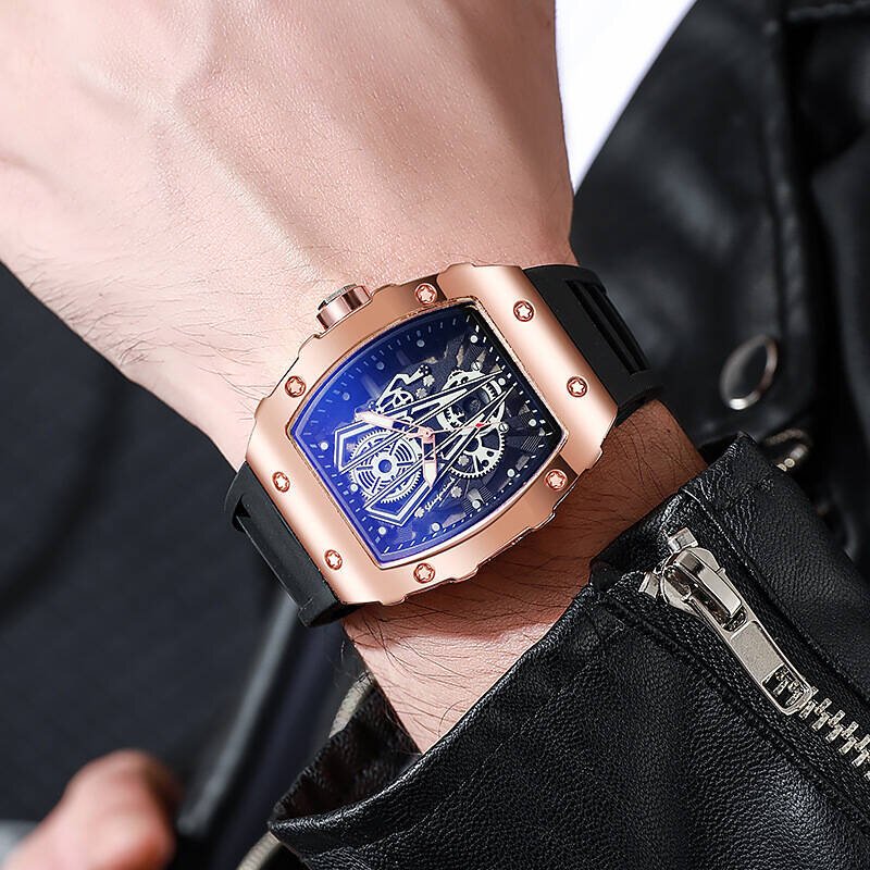 1/2pcs luxury large dial men quartz watches silicone band men's sports watch casual wristwatch reloj hombre(without box) 1/2pcs luxury large dial men quartz watches silicone band men's sports watch casual wristwatch reloj hombre(without box)