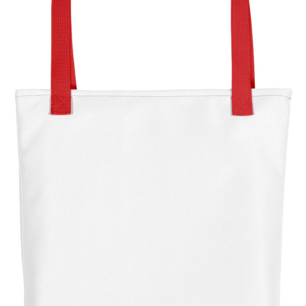 Harbour Tote Bag - Red Handles