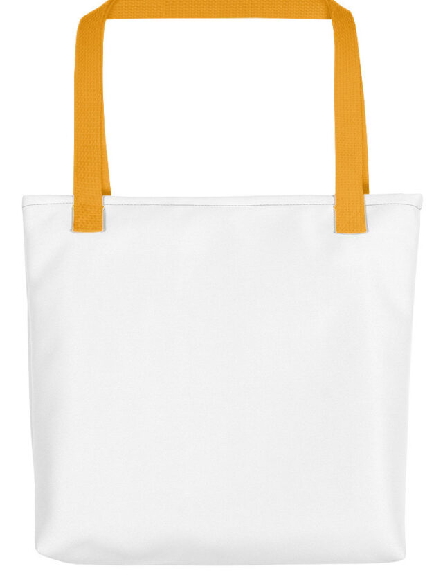 Harbour Tote Bag - Yellow Handles