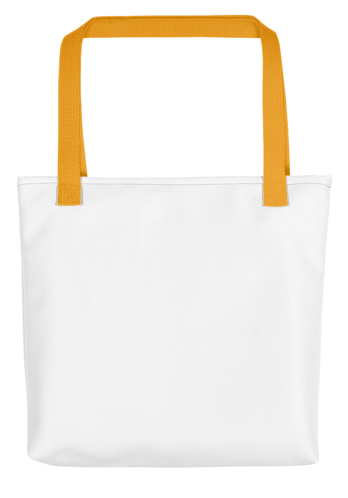 Harbour Tote Bag - Yellow Handles