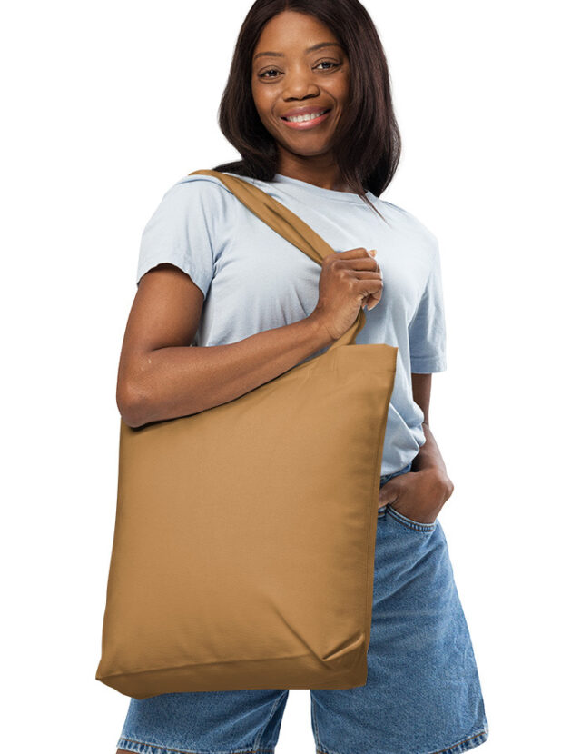 Heavyweight Cotton Tote - Camel