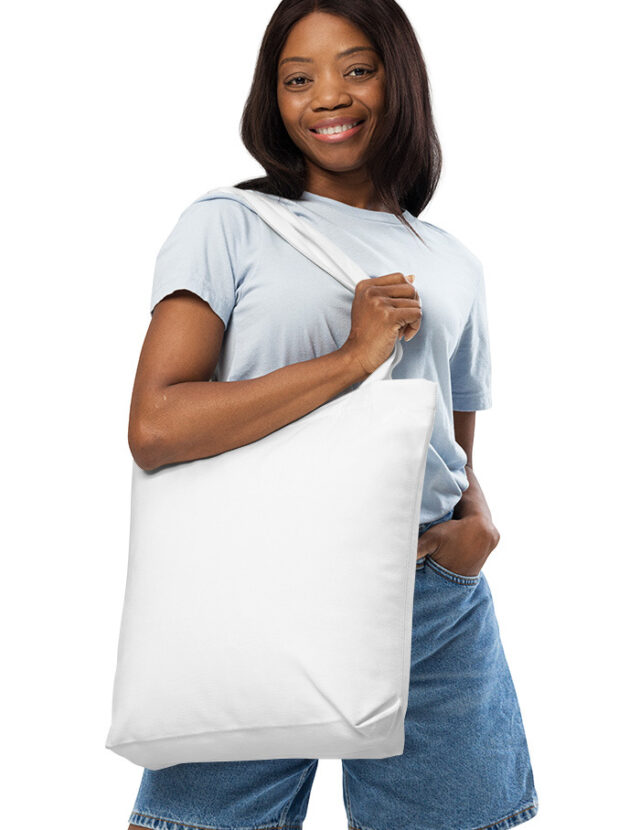 Heavyweight Cotton Tote - White