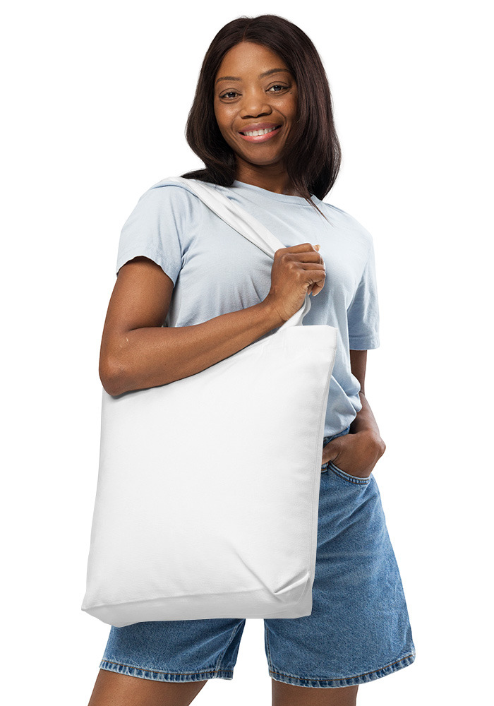 Heavyweight Cotton Tote - White