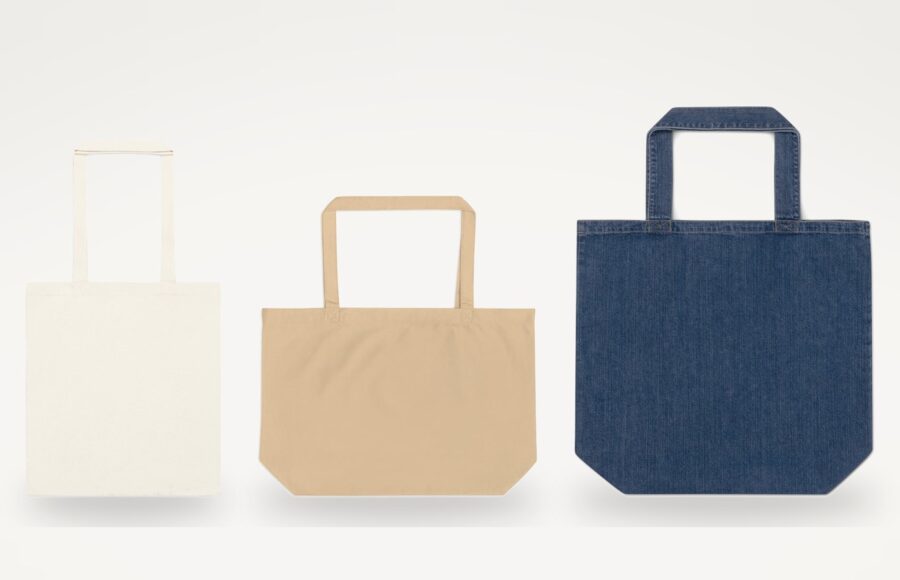 Cotton totes from the ModSession range