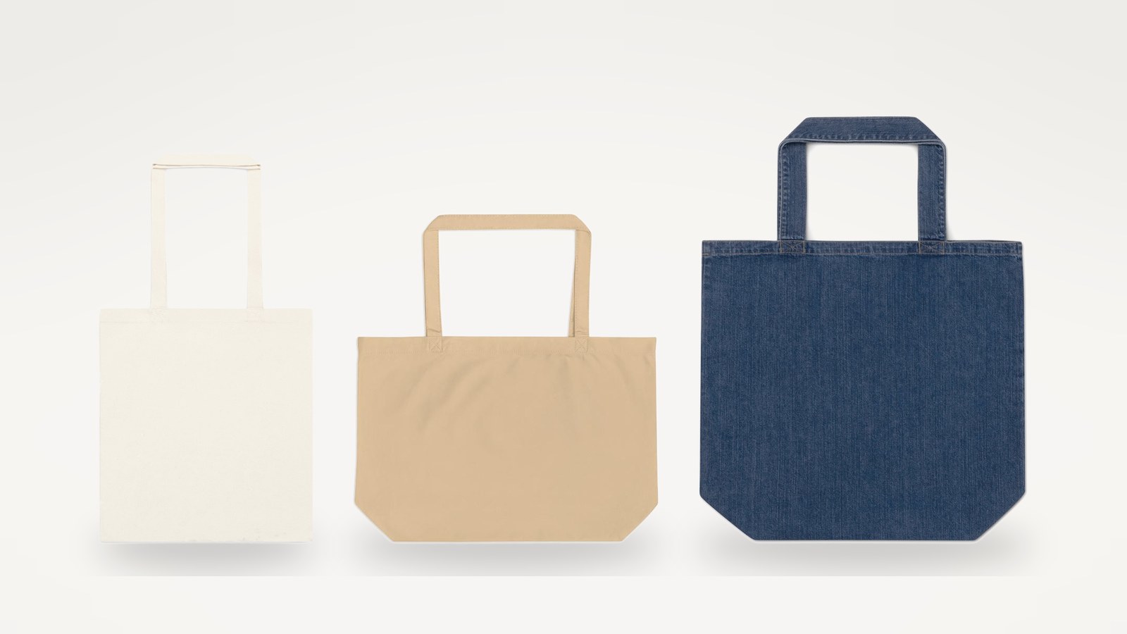 Cotton totes from the ModSession range