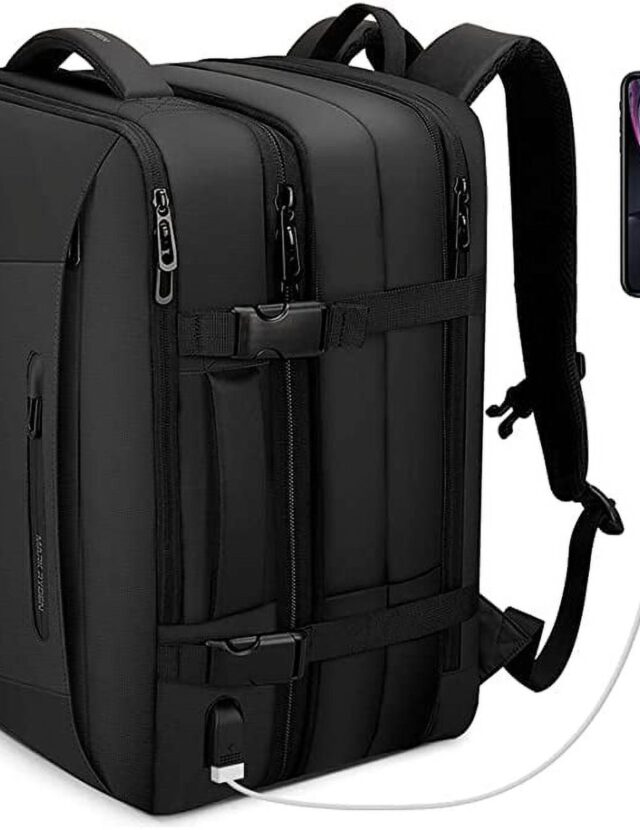 Mark Ryden 41L Carry-On Travel Backpack - Black