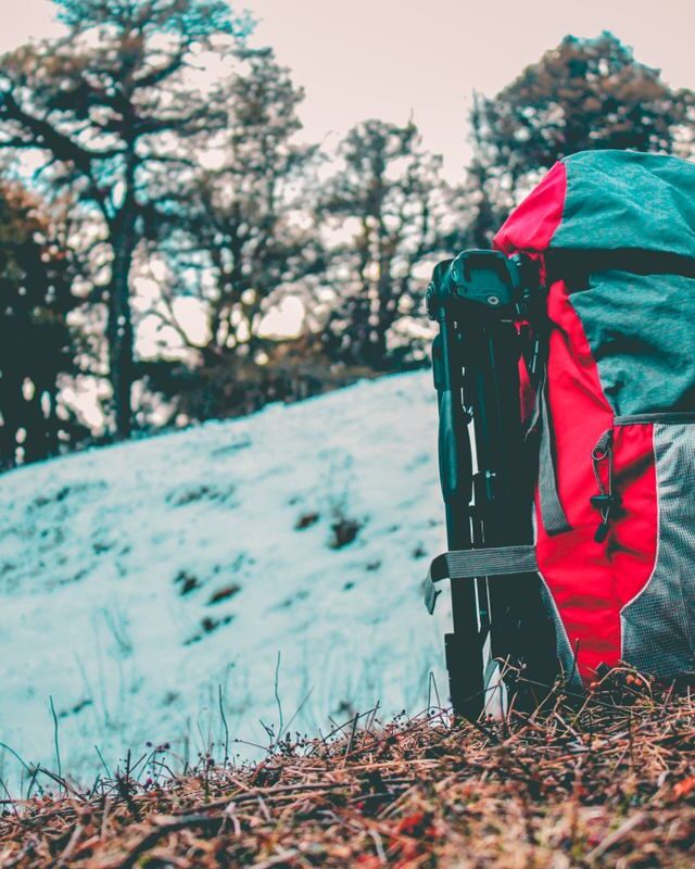 ModSession travel backpack in use