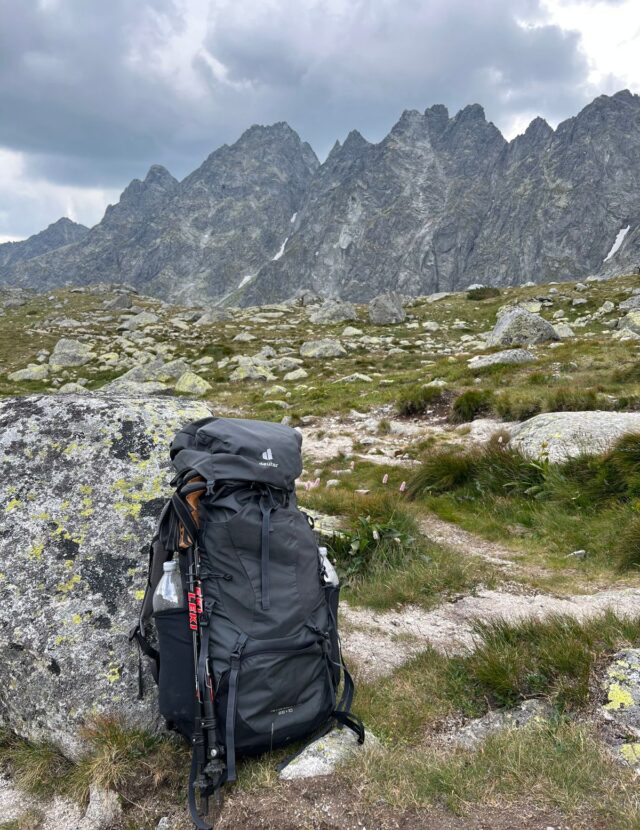 ModSession travel backpack in use