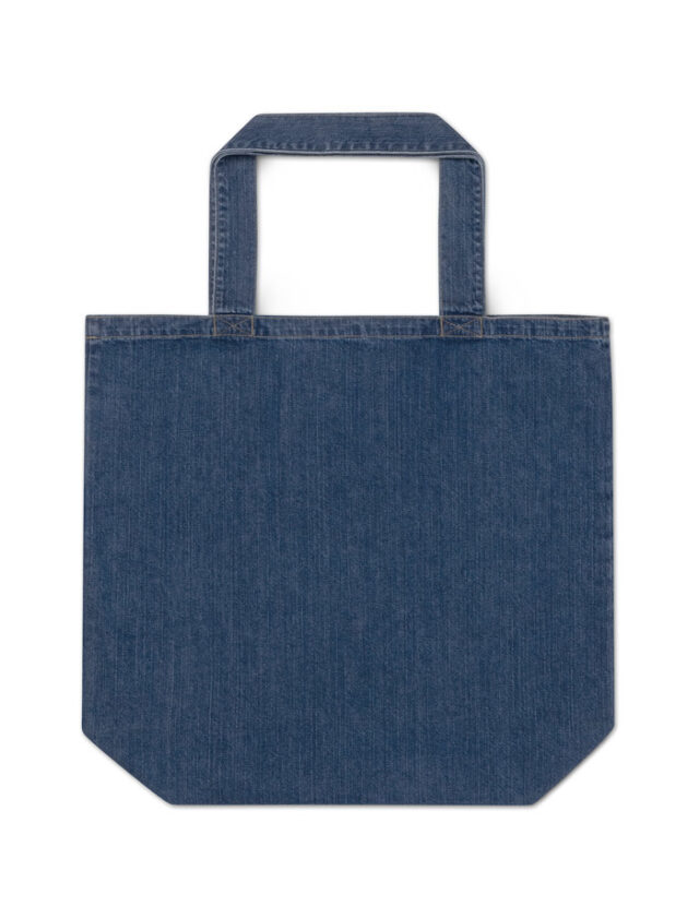 Organic Denim Tote - Denim Blue