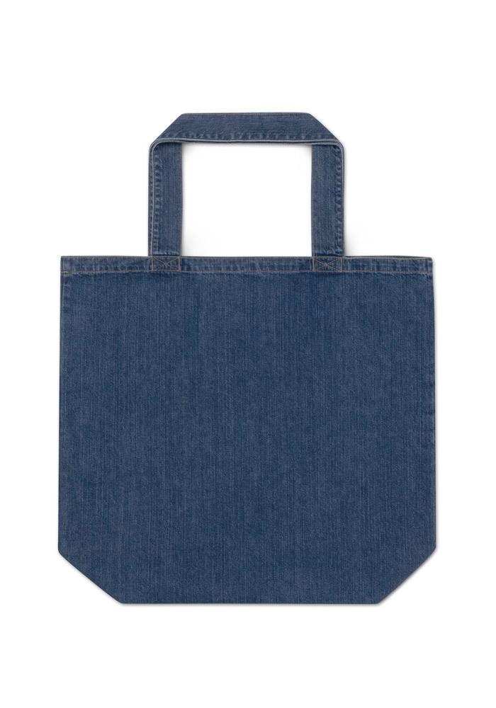 Organic Denim Tote - Denim Blue