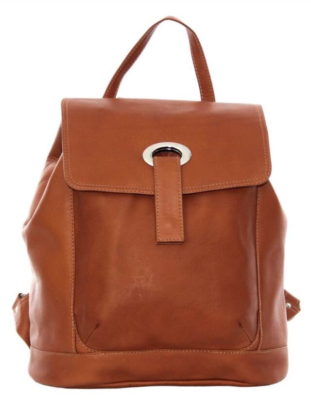 Piel Leather Commuter Daypack – Black