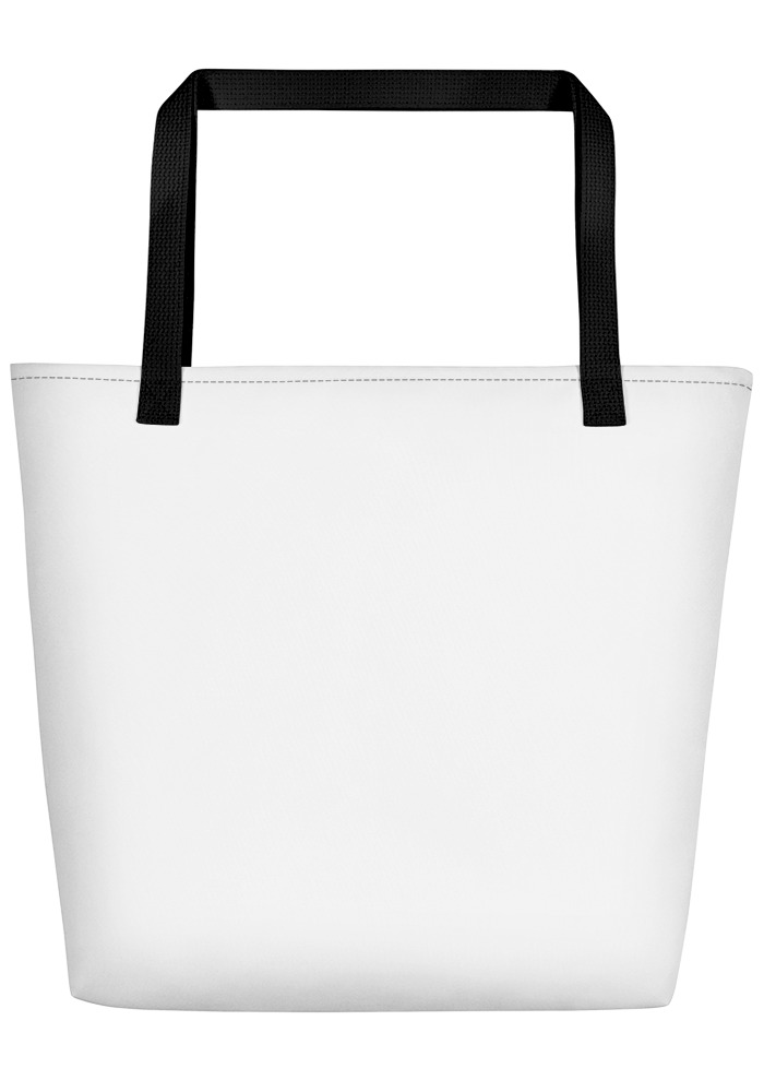 Shoreline Tote with Pocket - Black Handles