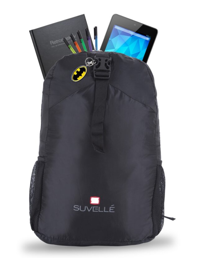 suvelle Packable Travel Daypack - Black