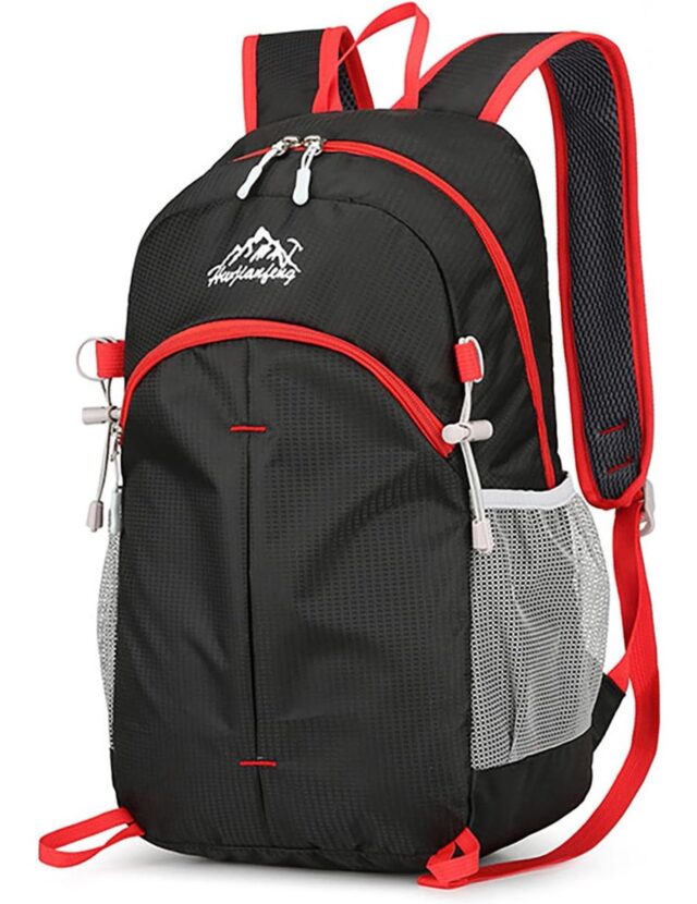 Tendvnmarce Packable Travel Daypack - Black