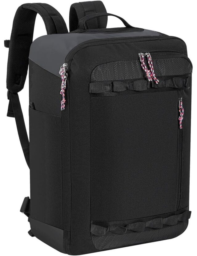 Trailkicker 48L Convertible Duffel Backpack - Black